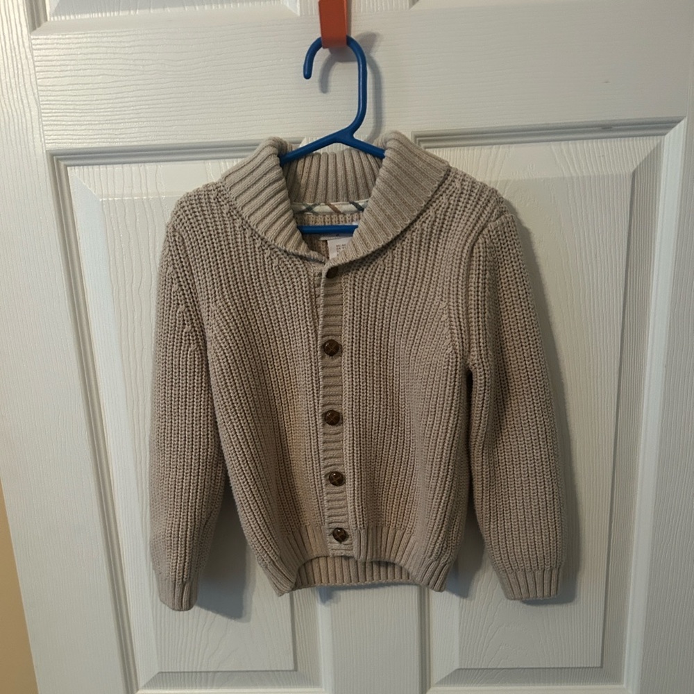 Tommy Bahama Never Worn Cozy Knit Cardigan Sweater Size 4T